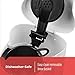 BLACK+DECKER 12-Cup Programmable Coffeemaker with Glass Carafe, White, DLX1050W