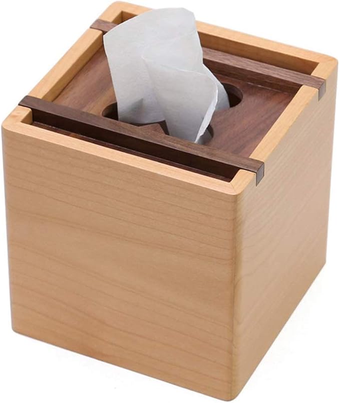 Mesa de servilleta Cubierta de caja de pañuelos Soporte de papel for