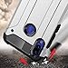 FaDream for Xiaomi Redmi Note 7 / Redmi Note 7 Pro Case, 2 in 1 Shockproof Hybrid Dual Layer Heavy Duty Protective Cover with Tempered Glass Screen Protector(Black)