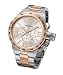 TW Steel CB124 Men's Stainless Two-Tone Bracelet Band Silver Dial Watch