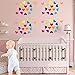 PARLAIM Wall Stickers for Bedroom Living Room, Wall Decals for Kids Boys and Girls (Colorful)