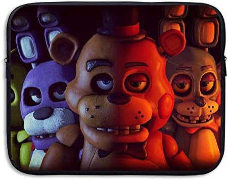 Funny Five Nights At Freddy Neoprene Sleeve Case Bag Pouch Carrying Holder Protector For 15 Inch Notebook Computer/Laptop/Macbook Air/Macbook Pro Waterproof Cover