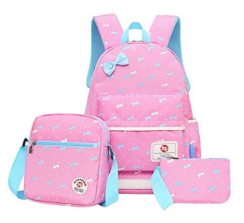 Set of 3pcs cute bowknot multi-function travel package …