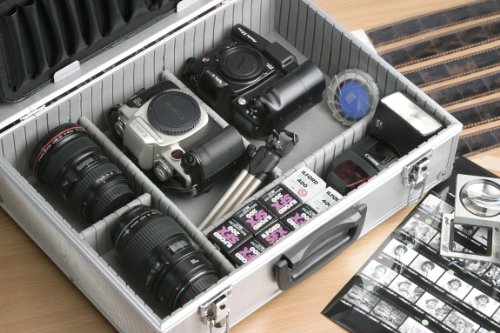 Meister Werkzeugkoffer leer, 460 x 330 x 150 mm - Verstärkter Rücken - Individuelle Fachaufteilung - Abschließbar… – Bild 4