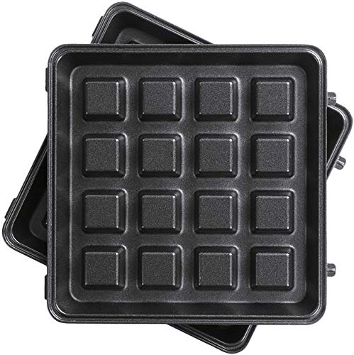 Holstein Housewares HH-09125008E Non-Stick Multi-Maker with Removable Waffle and Grill Plates, Teal/Stainless Steel - Thumbnail 5
