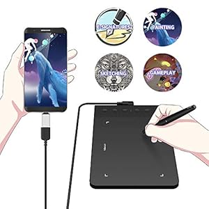 XP-PEN Star G640S V2 Tavoletta Grafica, 6 Tasti Rotondi Personalizzabili per Tasti di Scelta Rapida per Disegnare con Il… - immagine 8