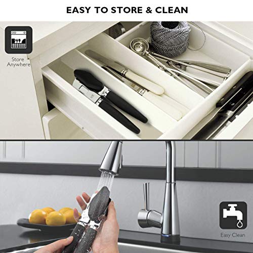 4 Stainless+Hanldhled+Ergonomic+Seniors+Arthritis