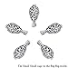 Yumei Jewelry Antique Silver Small Small Water Drop Diffuser Locket Aromatherapy Essential Oil Pendant Cage Locket,Pack of 10