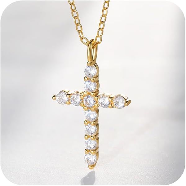 Collar Cadena Mini Cruz Mujer Niña Niño Plata 925 + Caja Reg | Cuotas