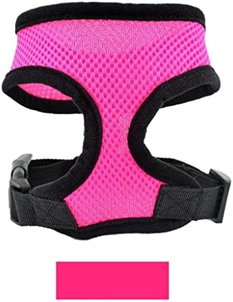 Visky Small and Meduim Dog Harness Rabbit Cat Puppy Harness (Pink,Medium)