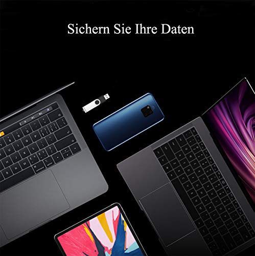 VIEWFUN 5 Stück USB Stick 4GB USB 2.0 Flash Drive Speicherstick USB-Flash-Laufwerk Memory Stick 360° Drehbar Metall… – Bild 8