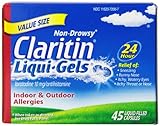 Claritin Claritin 24 Hour Allergy Liqui-Gels, 45 Count