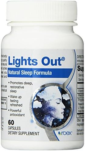 Roex Lights Out Dietary Supplements, 60 Count by Roex