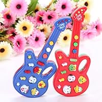 Yinpinxinmao Electronic Guitar Toy Nursery Rhyme Music Children Baby Kids Educational Gift