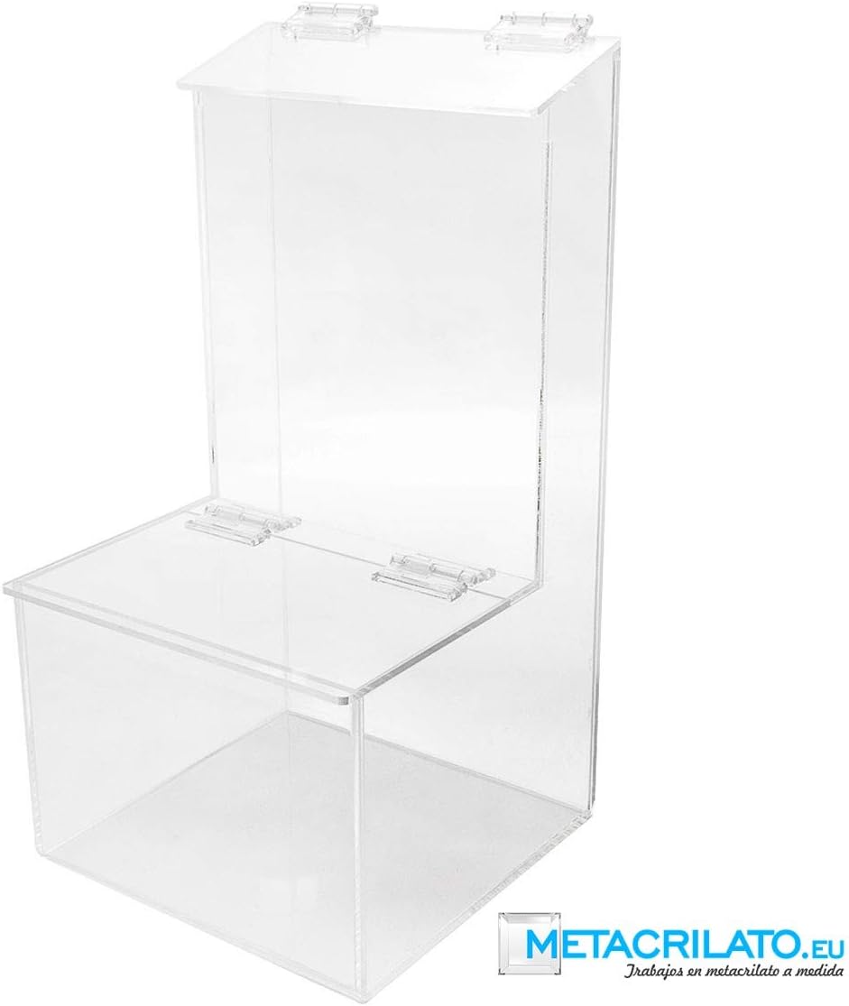 METACRILATO. EU Caramelera Omega Mod L. 25 x 20 x 40 cm: Amazon.es: Oficina y papelería