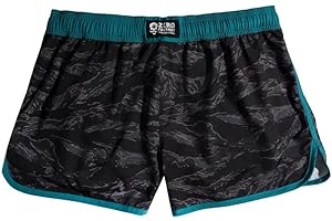 Zero Foxtrot Mens NoGi Jiu Jitsu, Fight Shorts, Gym, Workout, Running or Muay Thai