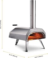 Ooni Karu 12 Multi-Fuel Pizza Oven 12in 500°C Portable Wood Gas view 2
