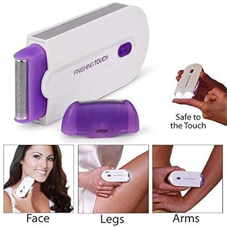 Piesome Finishing Touch Instant Painless Facial Body Hair Remover