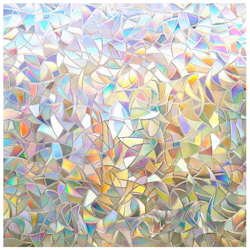 rabbitgoo Rainbow Window Privacy Film
