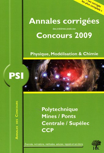 Physique et chimie, PSI