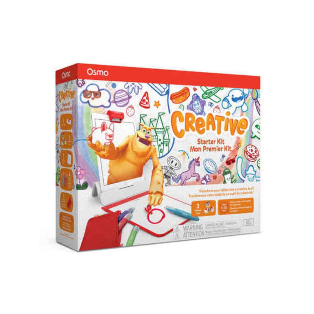 Osmo - Creative Starter Kit for iPad - 3 Educational Learning Games - Ages 5-10 - Drawing, Word Problems & Early Physics - STEM Toy (Osmo Base Included) โ image 1