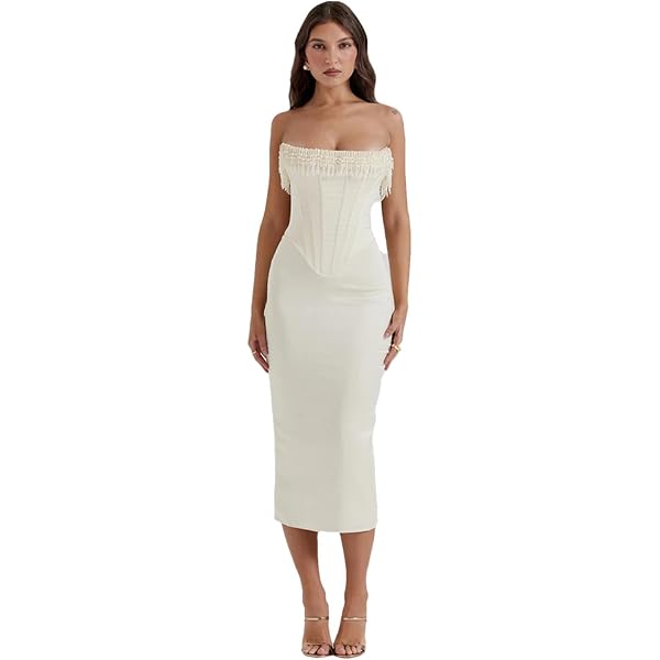 cream ruched bodycon dress ASOS Design - Mini Dress - Women - Cotton - 12 US