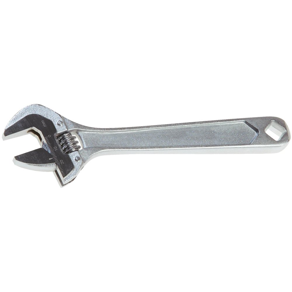 Peddinghaus 9046100001 Adjustable Wrench 100mm Chromed, Silver
