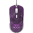 Gwolves Hati HTM Lightweight Honeycomb Wired Gaming Mouse,~56g,3389 Sensor,16,000 DPI, Low Latency,Anti-Interference,6 Programmable Buttons,On-Board Memory,PC/Mac and Laptop (Violet, HTM - Medium)