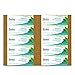 Himalaya Botanique Whitening Complete Care Travel Toothpaste, Mint - Travel Size Whitening Toothpaste Without Fluoride for Brighter Teeth & Fresh Breath - Vegan, 0.74 oz (Pack of 10)