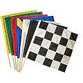 Racing Flag Set with 36" Poles
