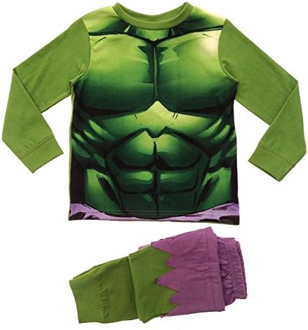 Marvel Avengers Kids Boys Childrens Pyjamas, Iron Man, Captain America, Hulk, Thor