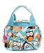N. Gil Women and Children's Insulated Lunch Bag (Owl Aqua/Aqua)