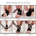 LinkedGo Ankle Compression Support Breathable Ankle Brace for Running Basketball Ankle Sprain Fatigue (One Size) (Right)