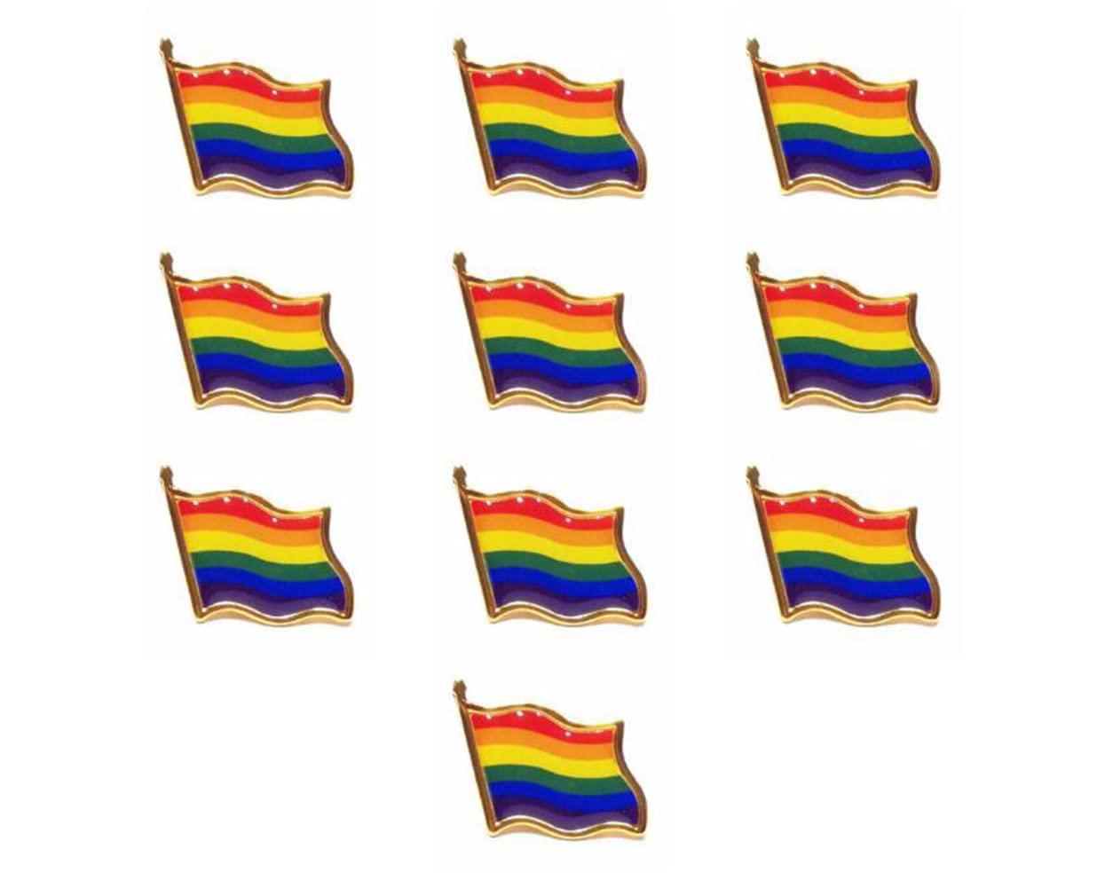 LGBT Design Rainbow Pin Brooch Metal Pins Badge Denim Enamel Lapel Jewelry Gift Fashion Flag Brooches Bag Decoration Clothes Lapel Pin Badges Jewelry Gift