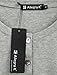 Allegra K Fall Winter Women Long Sleeve High Low Short Tee Dress M Grey