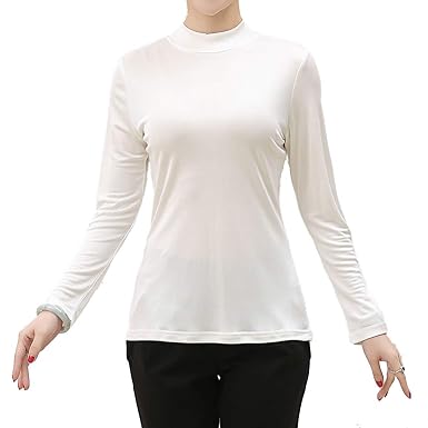 camisa cuello tortuga mujer