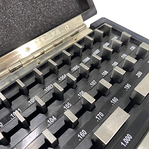 TEXALAN 36 PCS Grade B GAGE Gauge Block Set ; NIST TRACEABLE