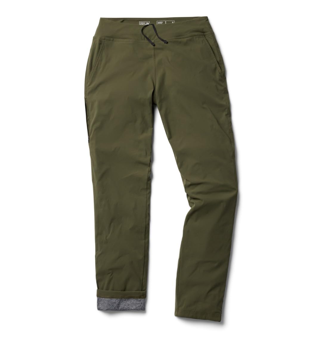 Mountain Hardwear Women’s Dynama Lined Pant, Dark Pine, XX-Small x Regular