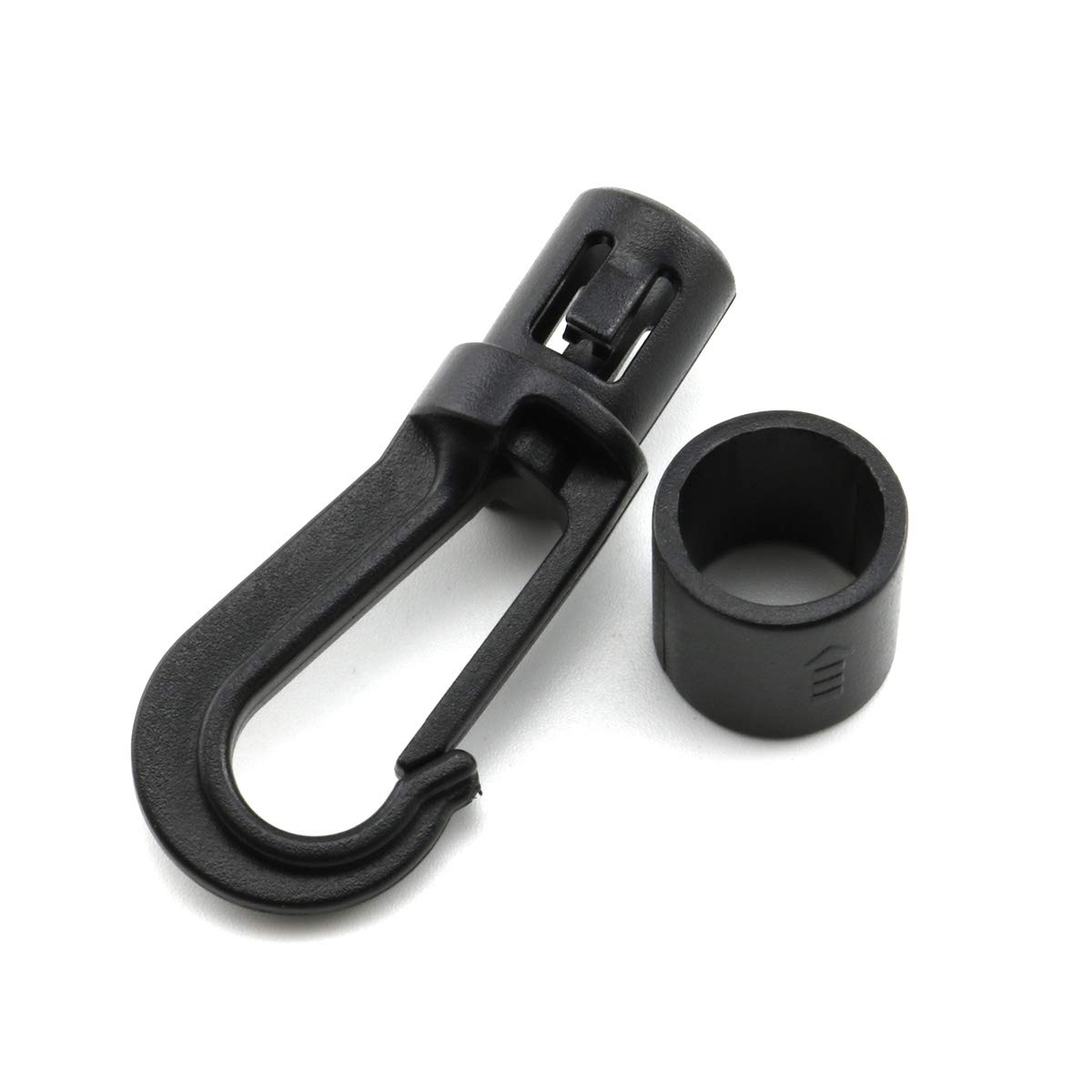 20Pcs 5/16" Shock Cord Snap End Hooks Fit For 8Mm Bungee Elastic Rope