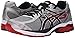 ASICS Men's GEL Flux 3 Running Shoe, Silver/Onyx/Racing Red, 9 M US