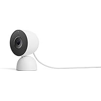 Google Nest Cam Indoor (Wired, 3rd gen) - 2K Video and Gemini