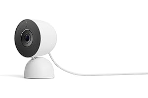 Google Nest Cam Indoor (Wired, 3rd gen) - 2K Video and Gemini