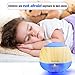 Essential Oil Diffuser, 500ML, InnooCare Wood Grain Aromatherapy Diffuser ,Ultrasonic Cool Mist Humidifier with 7 Color Changing LED Lights and Timer Settings,Waterless Auto off