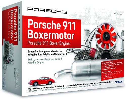 New Porsche Flat-Six Boxer Engine Model Kit, New Porsche Museum Edition with Updated Components