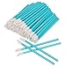 AKStore 100 Pcs Disposable Lip Brushes Make Up Brush Lipstick Lip Gloss Wands Applicator Tool Makeup Beauty Tool Kits (Blue)