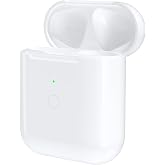 Compatible for AirPods 1st 2nd Gen Wireless Charging Case, Wireless Charging Case Replacement for Airpod 1 2 Charging Case with Bluetooth Pairing Sync Button