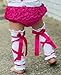 RuffleButts Infant / Toddler Girls Ballet Bow Leg Warmers - Fuchsia - One Size