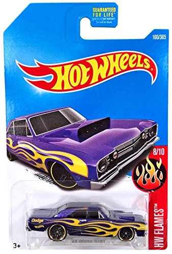 Hot Wheels 2017 HW Flames '68 Dodge Dart 160/365, Purple