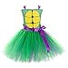 Girls Supergirl Donatello Costume Teenage Mutant Ninja Turtles Role Play Outfit Set Purple