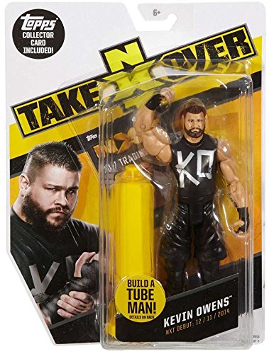 WWE NXT Takeover Kevin Owens Action Figure w/Topps Collectors Card